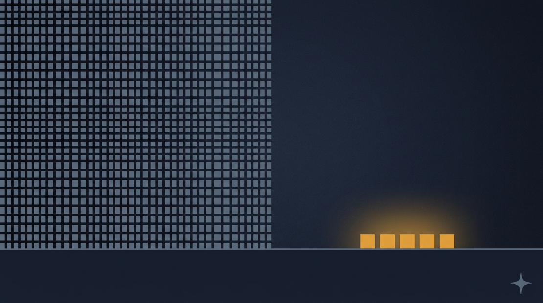 Two Billion Documents a Week to Produce a List of Numbers